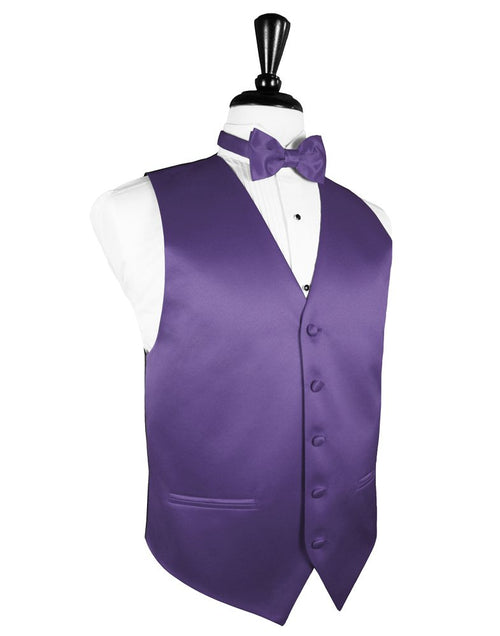 Freesia Solid Satin Vest