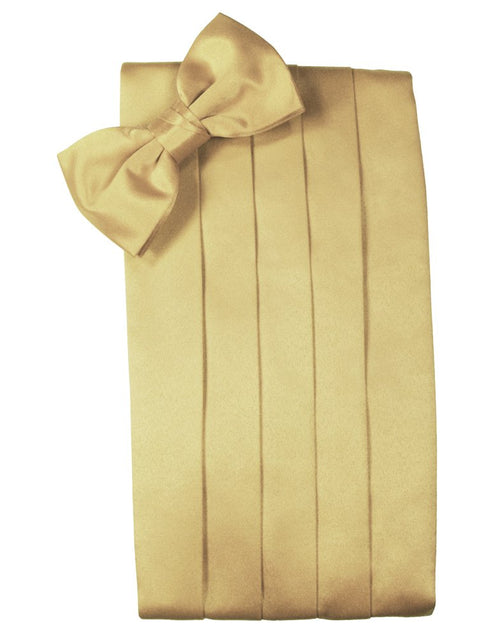 Harvest Maize Solid Satin Cummerbund
