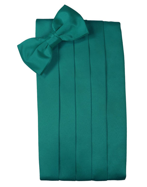 Jade Solid Satin Cummerbund