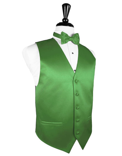 Kelly Solid Satin Vest