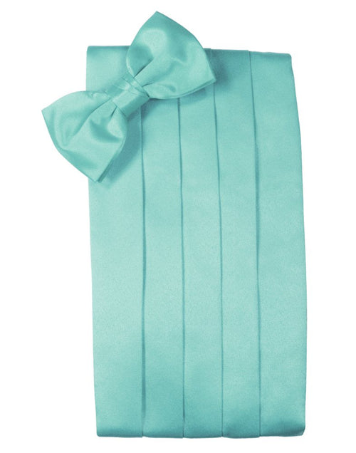Mermaid Solid Satin Cummerbund