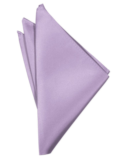 Heather Solid Satin Pocket Square