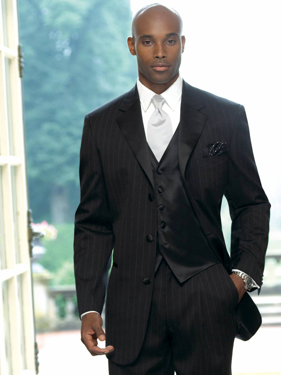 Subtle Pinstripe Starwood Tuxedo Pant by Ralph Lauren