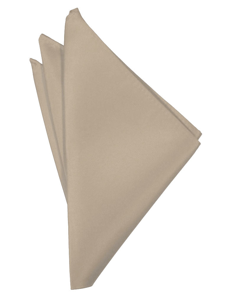 Stone Solid Satin Pocket Square