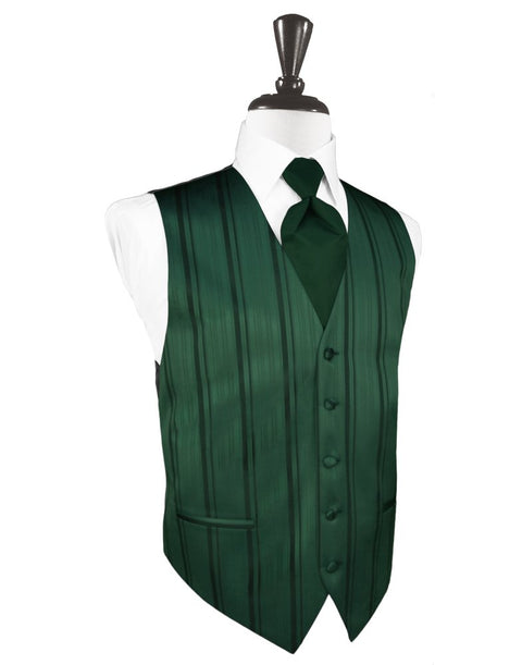 Holly Striped Satin Vest
