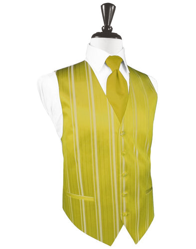 Willow Striped Satin Vest