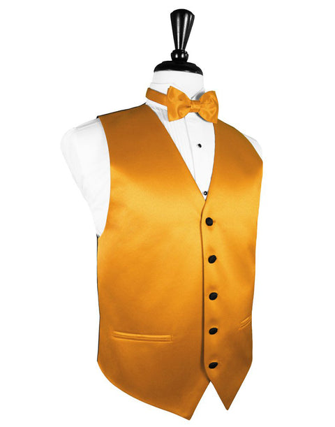 Tangerine Vitro Satin Vest
