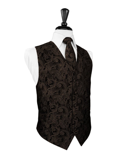 Chocolate Tapestry Vest