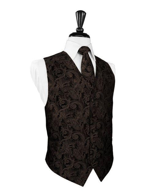 Chocolate Tapestry Vest