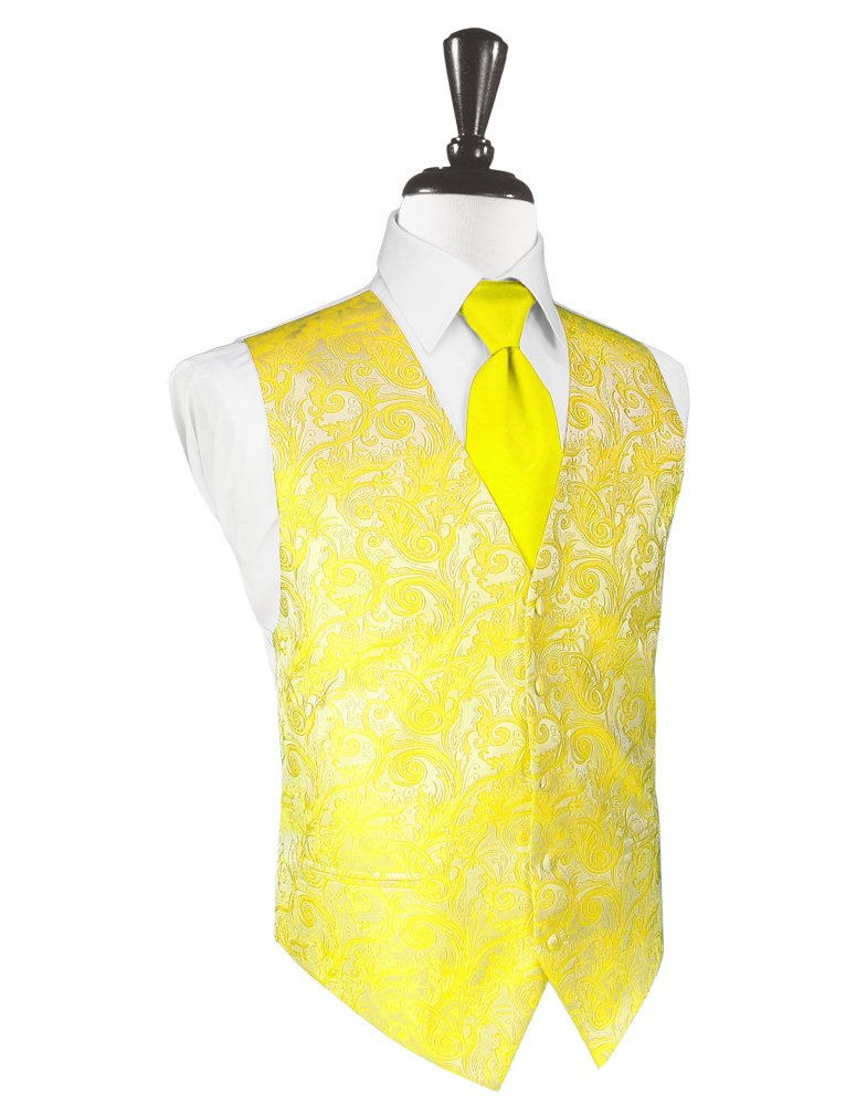 Lemon Tapestry Vest