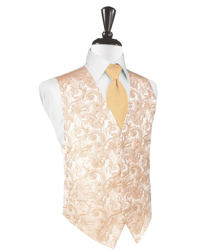 Peach Tapestry Vest