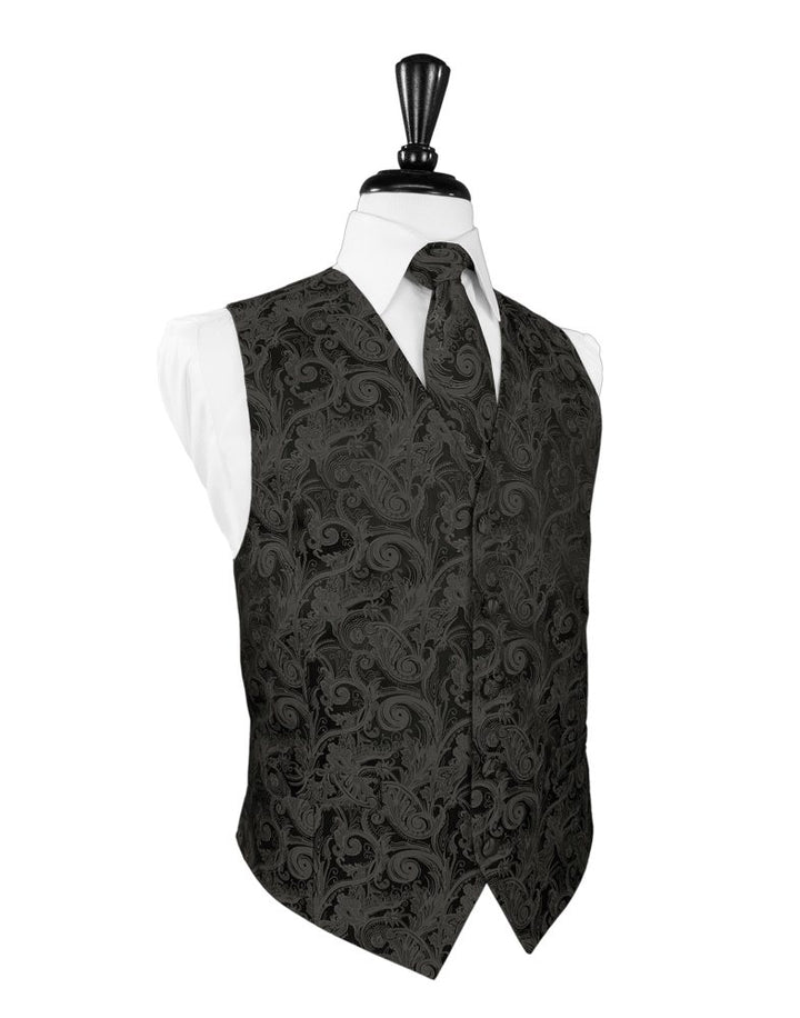 Pewter Tapestry Vest