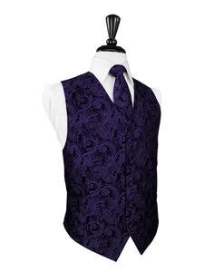 Purple Tapestry Vest
