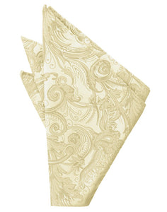 Golden Tapestry Pocket Square