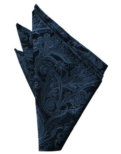 Peacock Tapestry Pocket Square