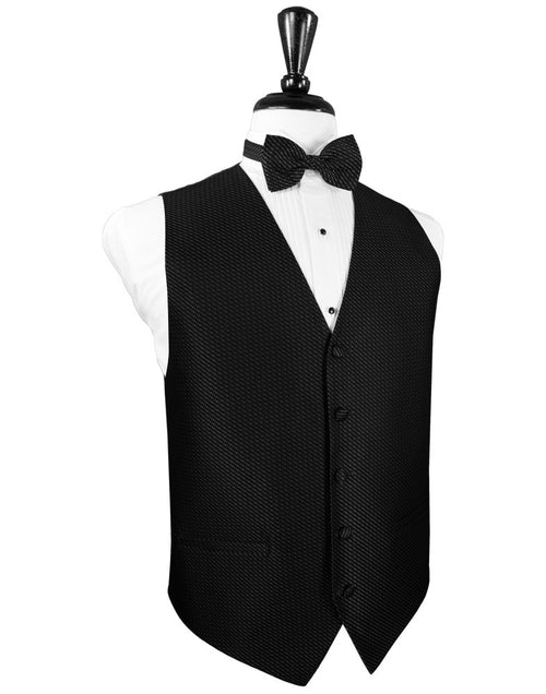 Black Venetian Vest