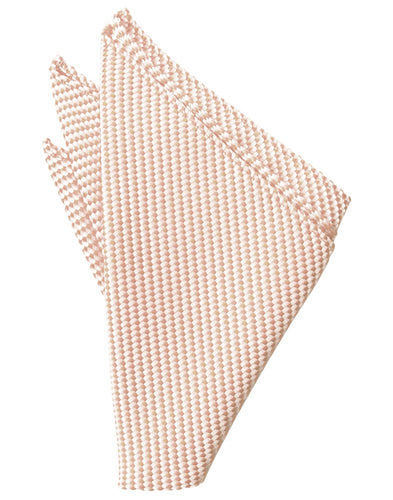 Peach Venetian Pocket Square