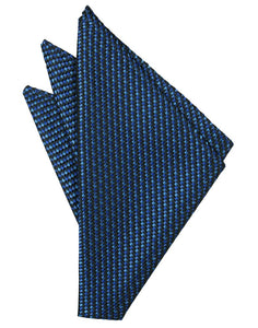 Royal Blue Venetian Pocket Square