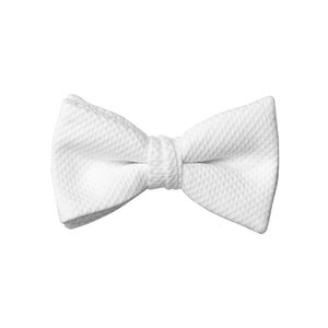 White Pique Bow Tie by Tux Park