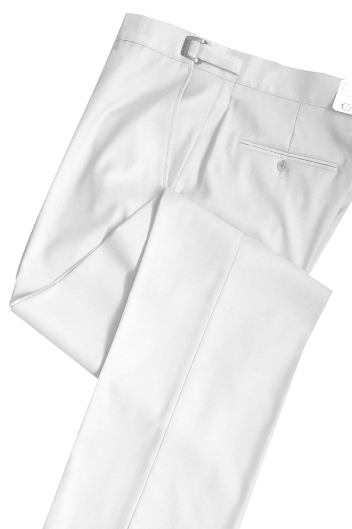 White Tuxedo Pants